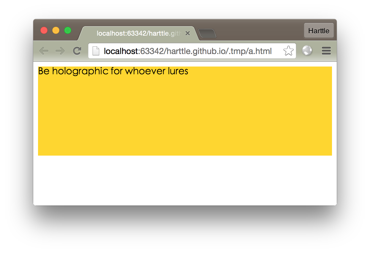vertical bottom failed
